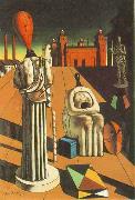 giorgio de chirico The Disquieting Muses oil on canvas